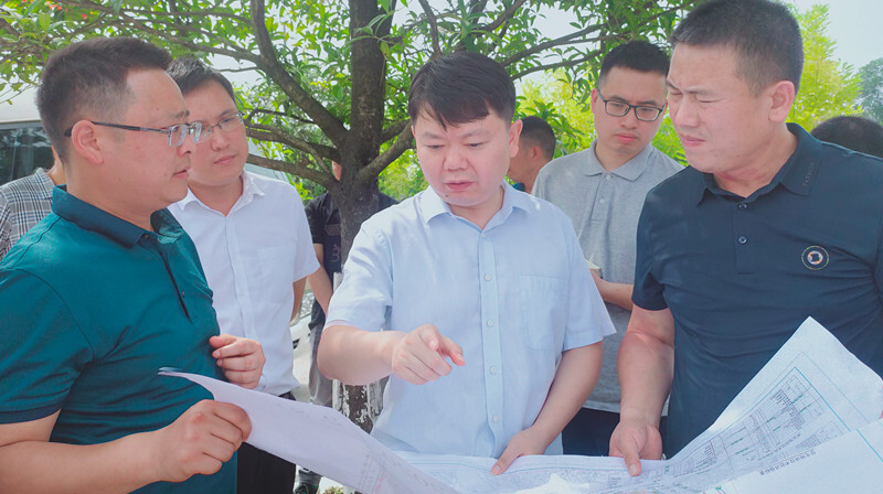 梁志平专题调研重点项目建设