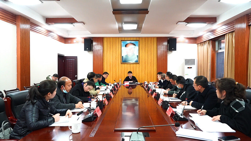 梁志平主持召开招商引资工作调度会