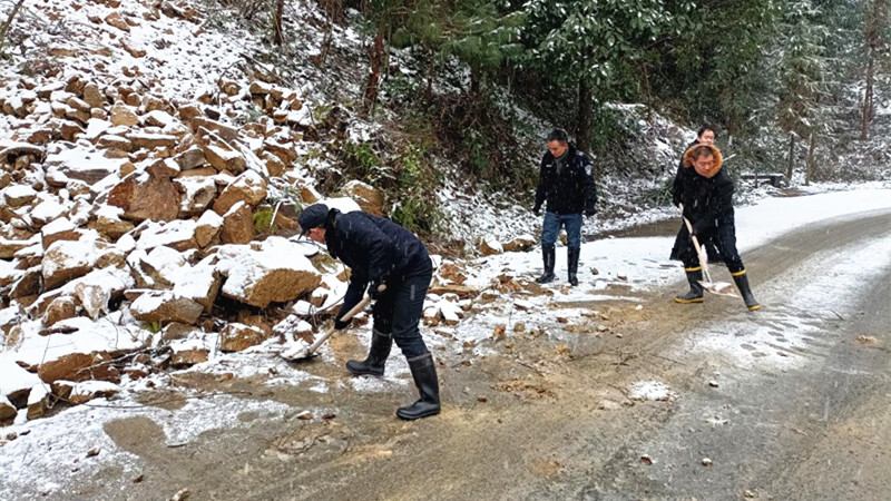 梨溪口乡：风雪中的坚守