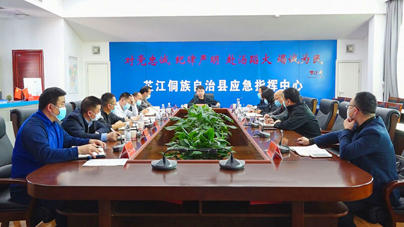梁志平：紧盯重点扛牢责任 用干部的辛苦指数换取全县群众的平安幸福