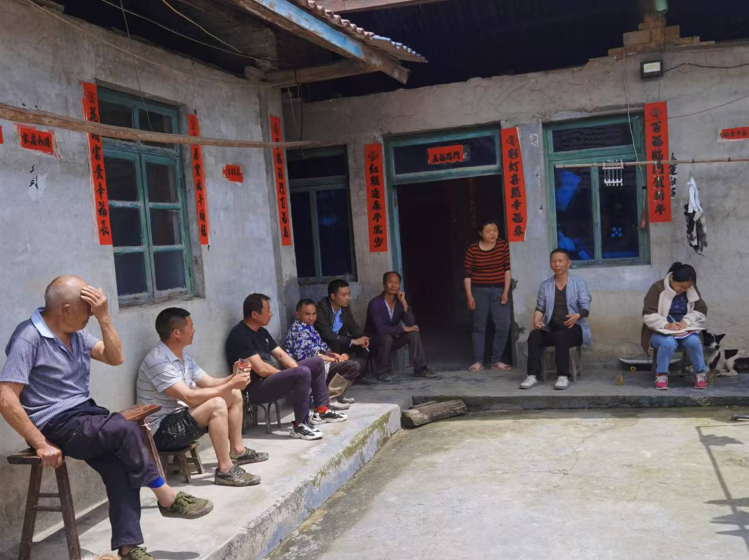 梨溪口乡：小小院落会 温暖群众心