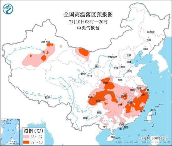 高温预警继续发布！11省区市部分地区气温将超37℃