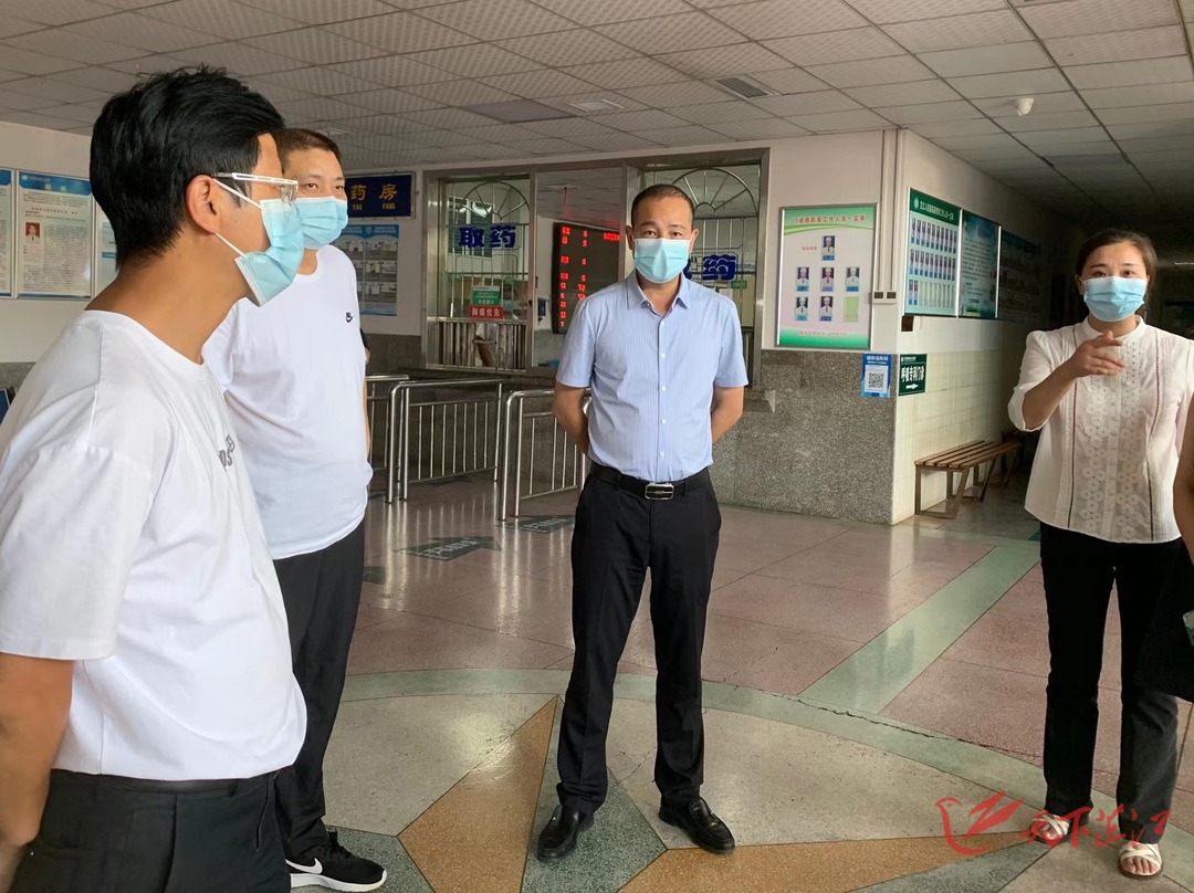 高源江带队现场督导省级文明城市复创工作