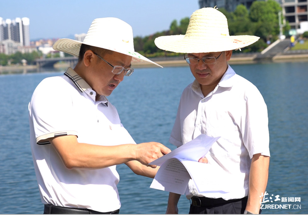 梁元和调研涉水项目建设