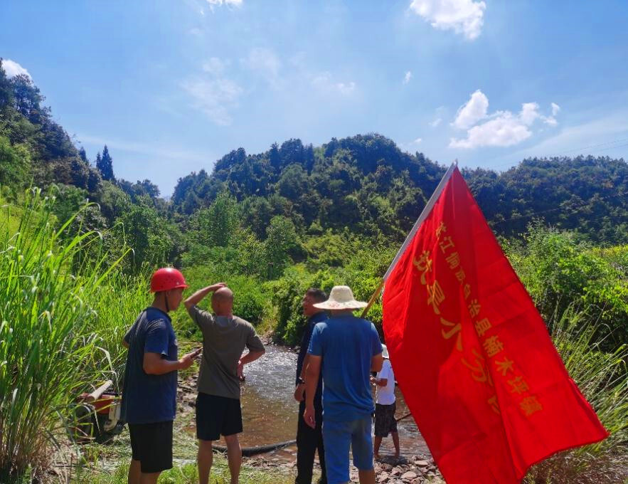 楠木坪镇：打好抗旱主动战 引水助农保丰收