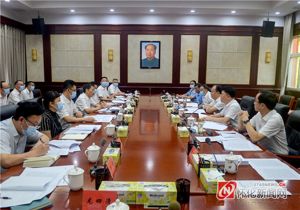 周农在怀化开展专项督查 许忠建参加