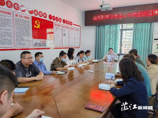 芷江残联学习宣传贯彻党的二十大精神