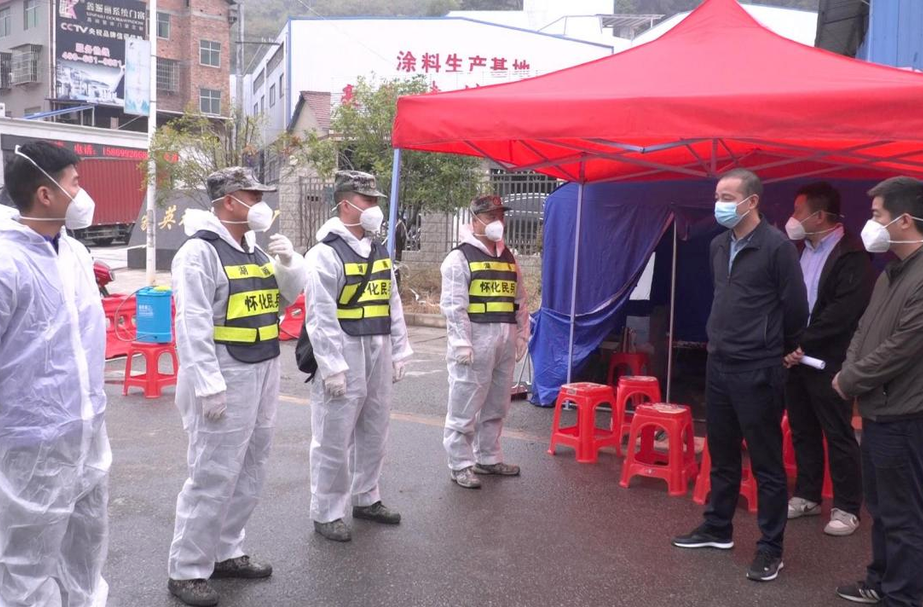 高源江调研疫情防控工作