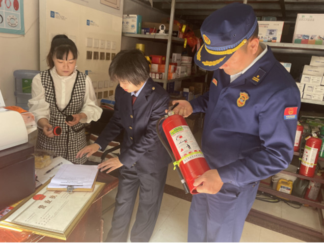芷江开展消防产品联合检查