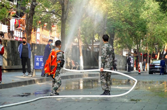 芷江启动“119”消防宣传月活动