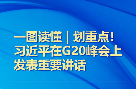 一图读懂丨划重点！习近平在G20峰会上发表重要讲话
