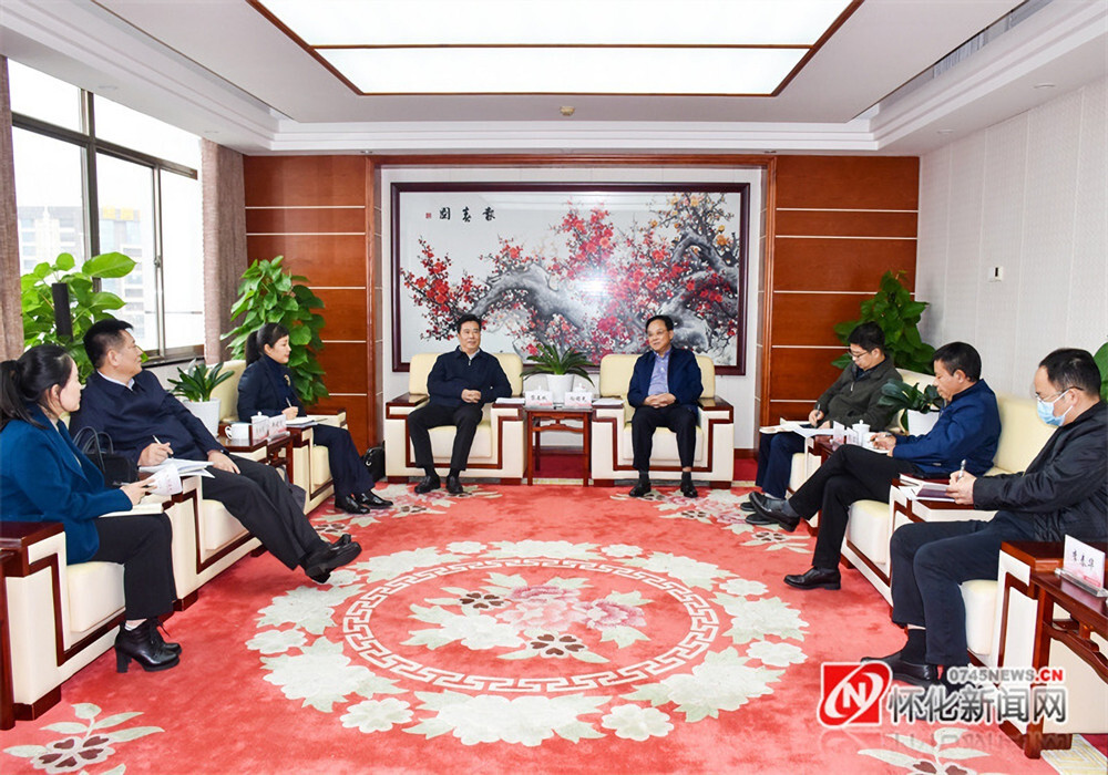 黎春秋带队赴省市场监督管理局衔接工作