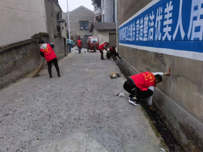 芷江镇：新时代文明实践“志愿红”为 人居环境整治增添“生态绿”