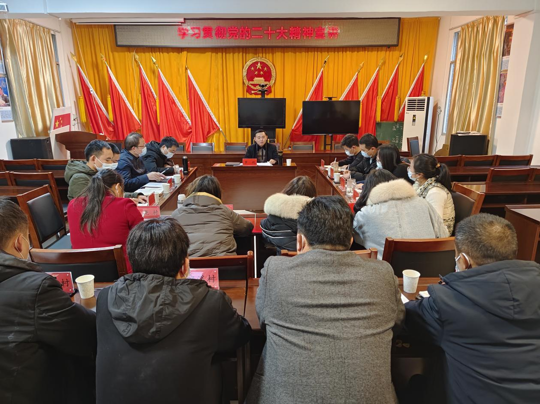 罗砚赴洞下场乡宣讲党的二十大精神