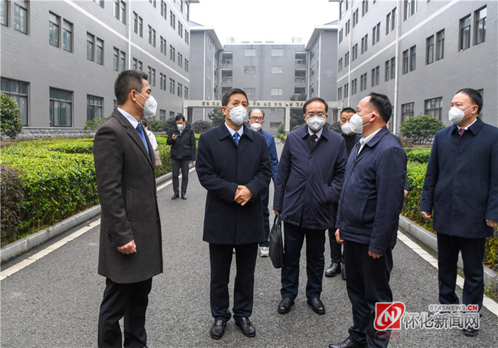 许忠建在怀化市委党校（行政学院）调研