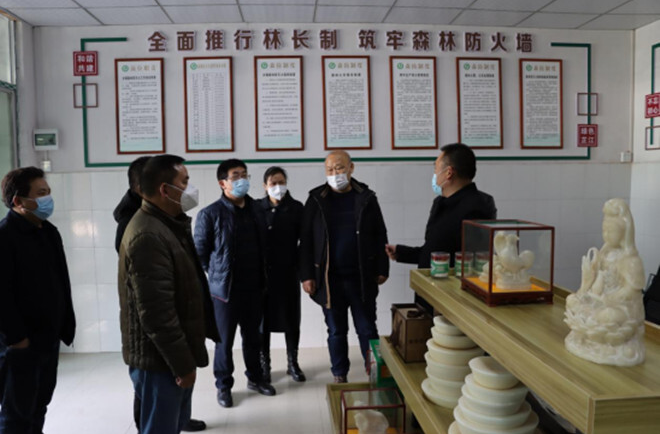张家界市林业局来芷考察林长制工作