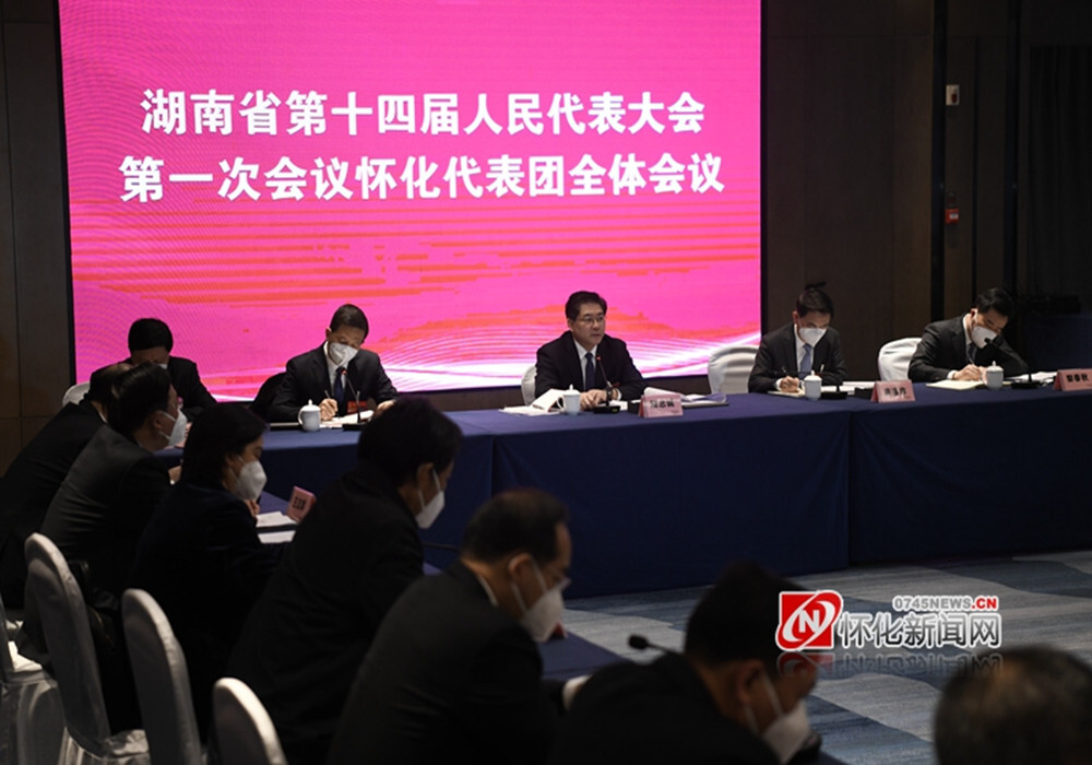 怀化代表团举行第三次全体会议