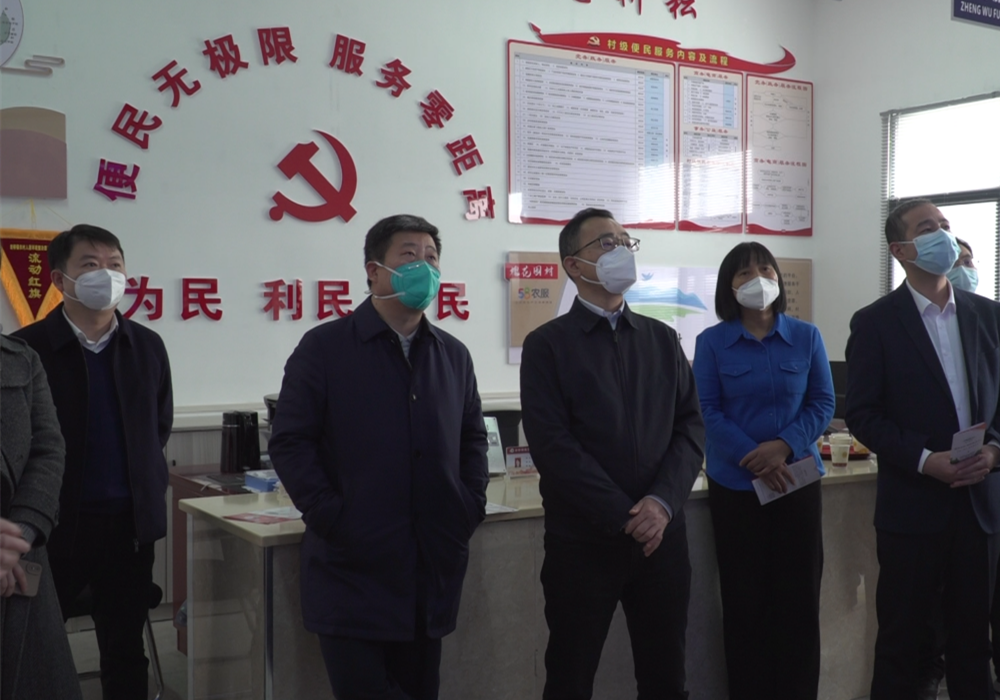 毛朝晖来芷指导调研农村疫情防控等工作