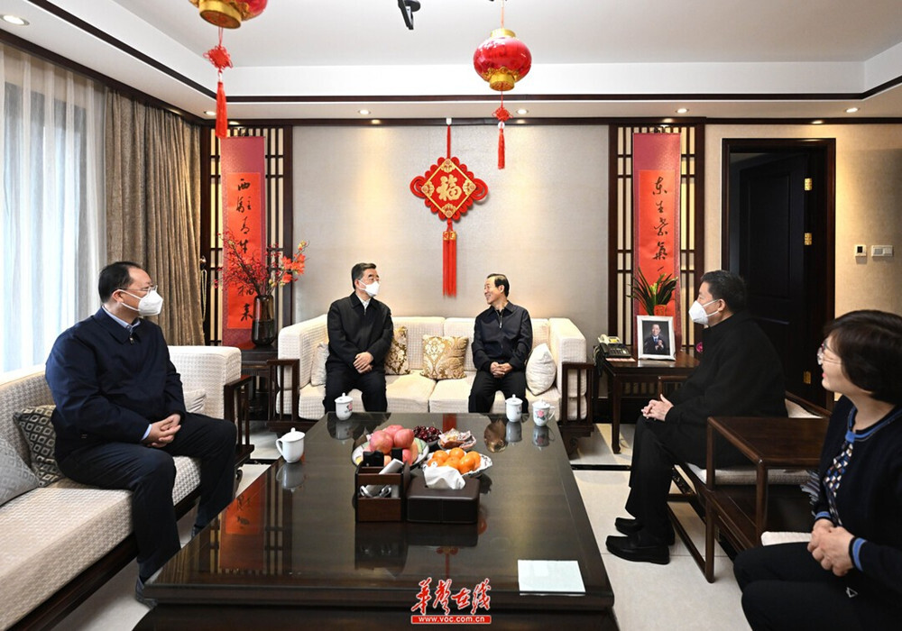 张庆伟毛伟明等省领导看望老领导老同志