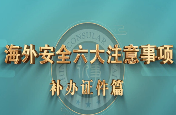《海外安全六大注意事项》之补办证件篇