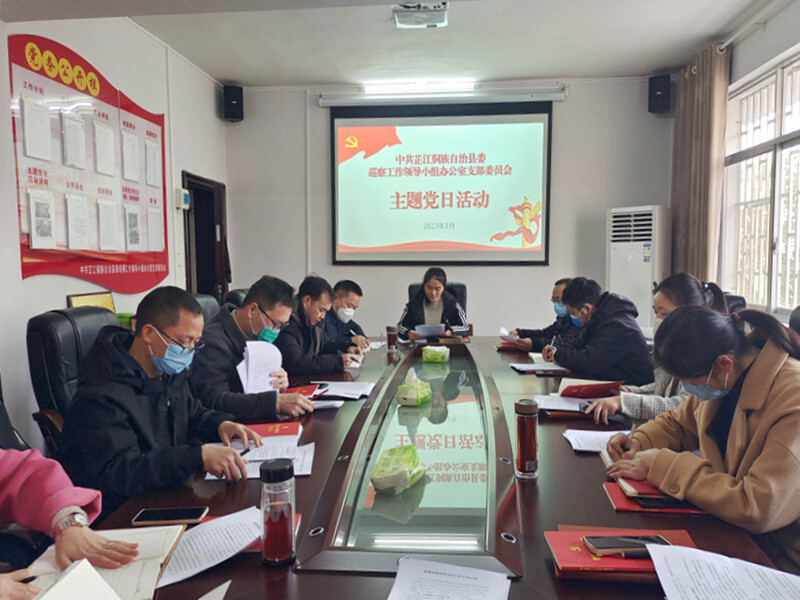 芷江县委巡察办党支部开展“学习身边好榜样 建功立业新征程”主题党日活动
