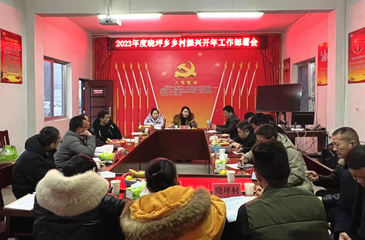 谋产业 促振兴 晓坪乡召开乡村振兴开年工作座谈会