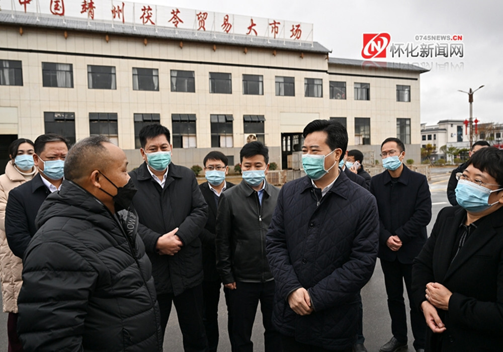 黎春秋在靖州调研：全力以赴抓好春耕生产