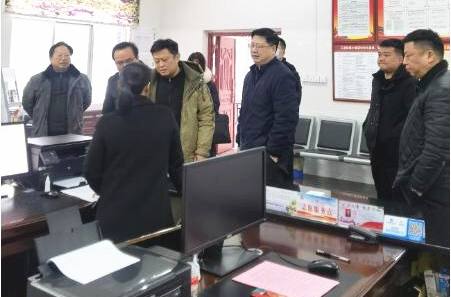 市督查组在芷督查基本医疗保险参保全覆盖工作