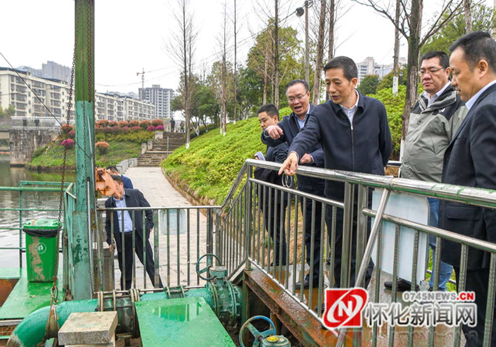 许忠建专题调研生态环保工作及太平溪综合治理
