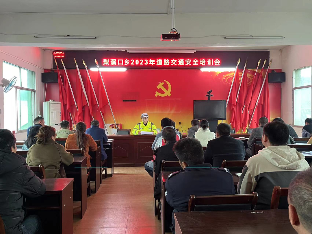 梨溪口乡：召开2023年道路交通安全培训会