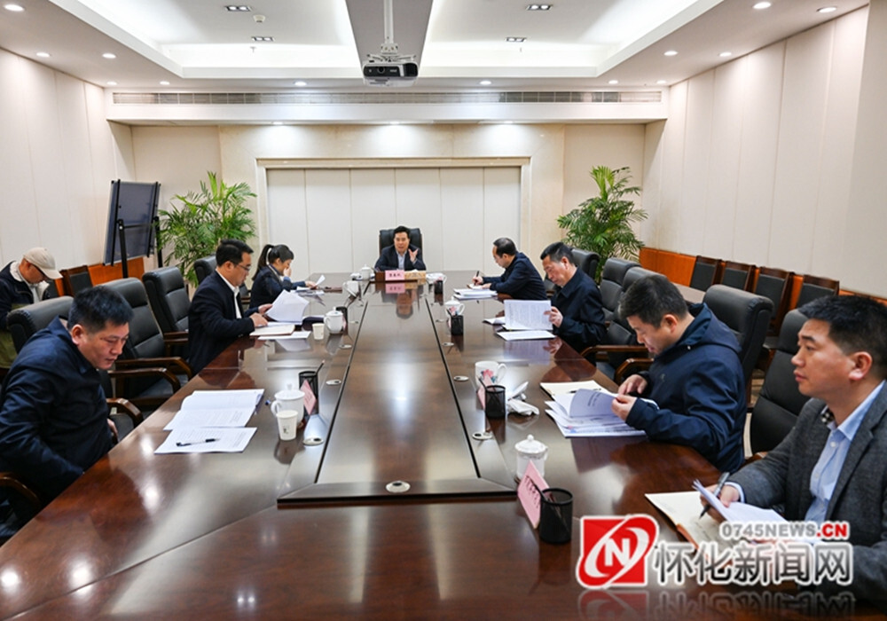 怀化市政府召开党组会议传达贯彻全国两会精神