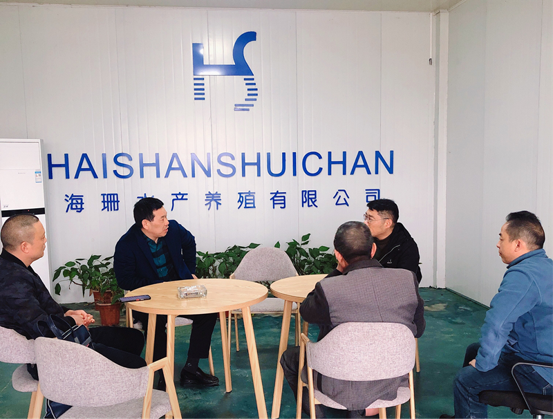 怀化市畜牧水产事务中心来芷调研渔业产业链工作