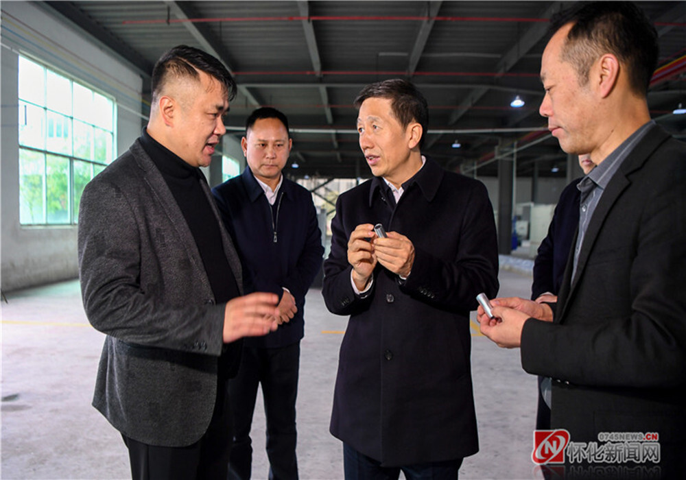 许忠建在辰溪调研