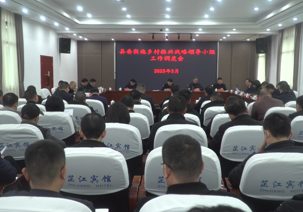 梁志平强调：坚持“六大重点”不动摇加快推进乡村全面振兴