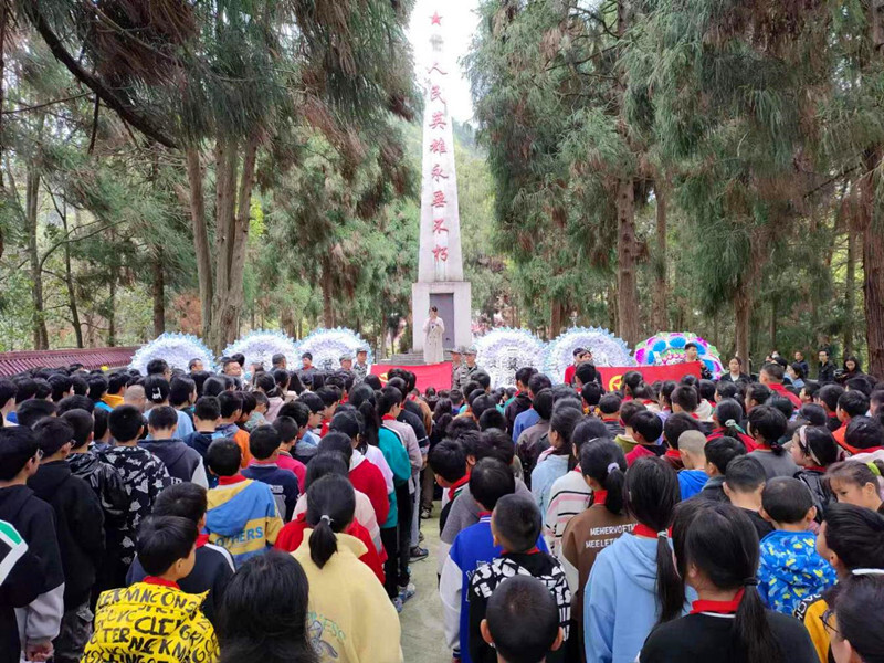 大树坳乡：缅怀革命先烈 赓续红色血脉
