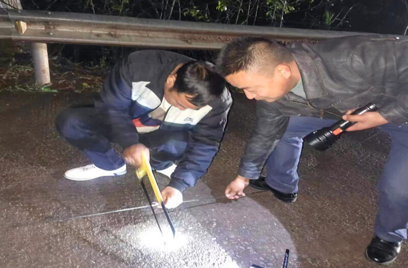 打安全生产翻身仗丨罗卜田乡：快速反应 消除道路交通安全隐患