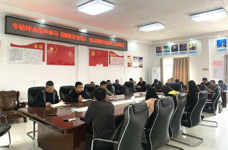 牛牯坪乡：筑牢人民防线  维护国家安全