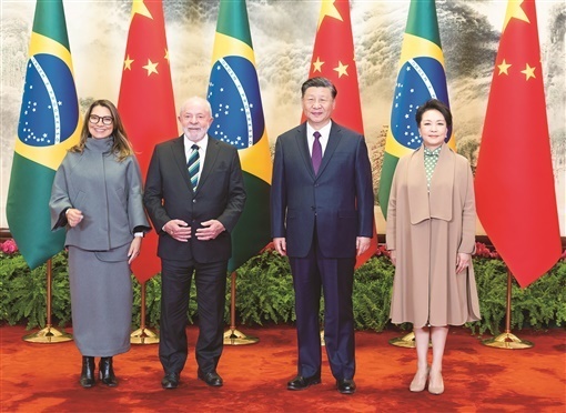 习近平同巴西总统卢拉举行会谈