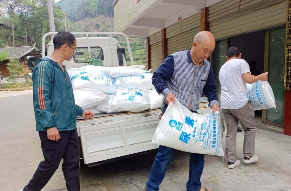 芷江供销联社开展送农资下乡服务活动