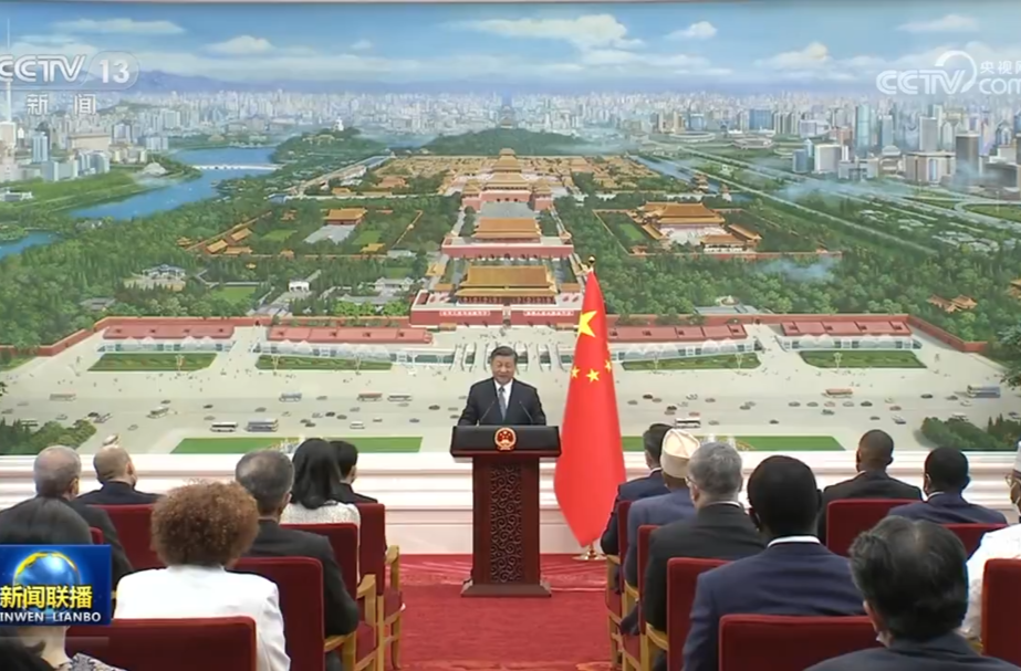 习近平接受外国驻华大使递交国书
