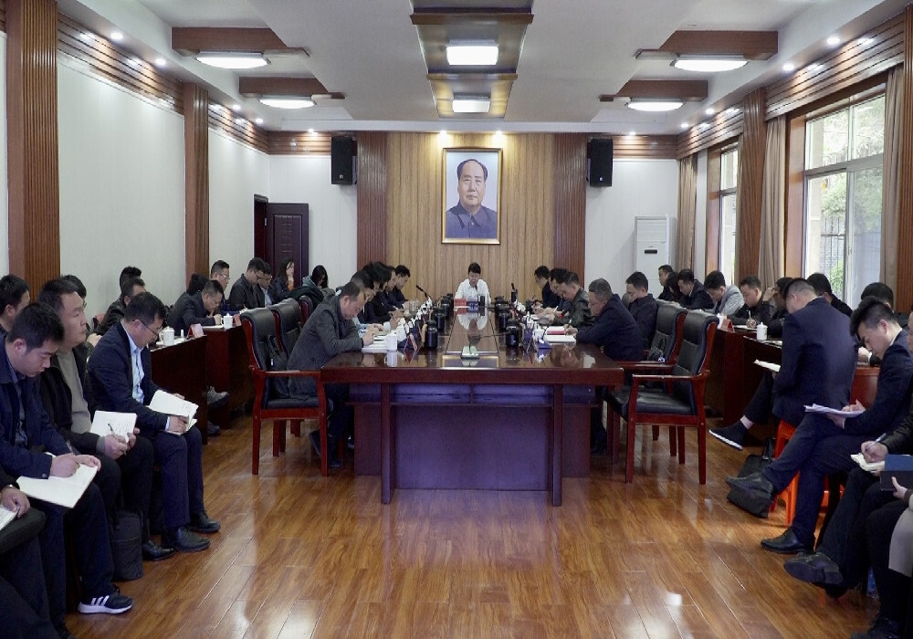 梁志平主持召开芷江县国土空间总体规划审查会议