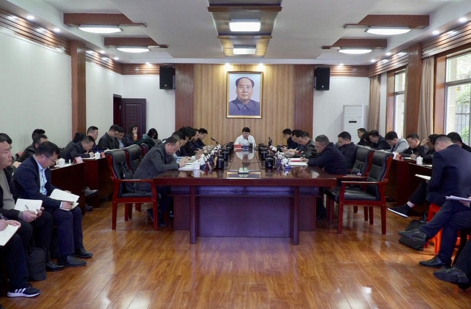 梁志平主持召开芷江县国土空间总体规划审查会议