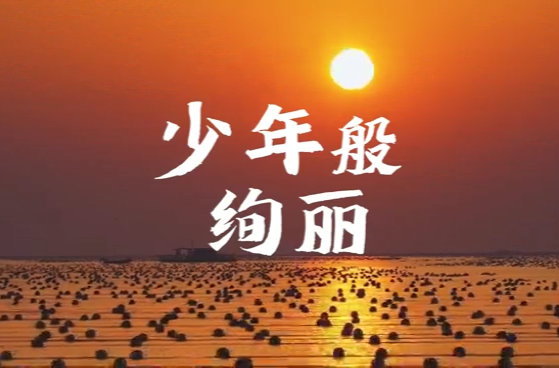 【感人瞬间】少年般绚丽