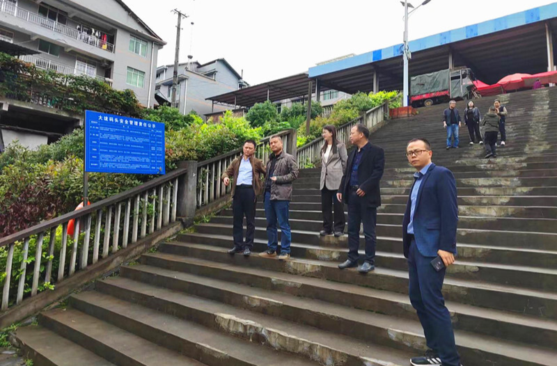湖南省水运事务中心来芷调研和平湖精品旅游航线及水运发展工作