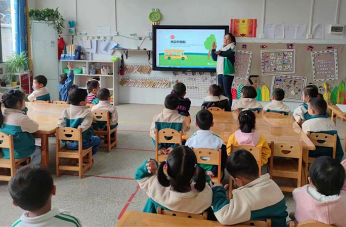 东门口幼儿园2023年防震疏散应急演练