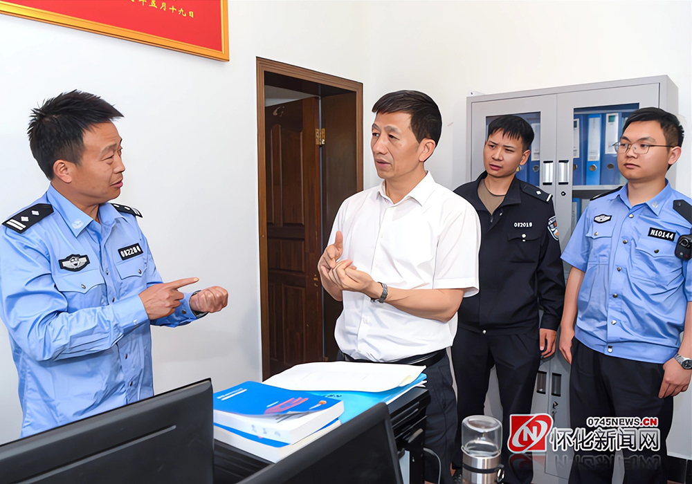许忠建在辰溪和沅陵乡镇督导检查工作