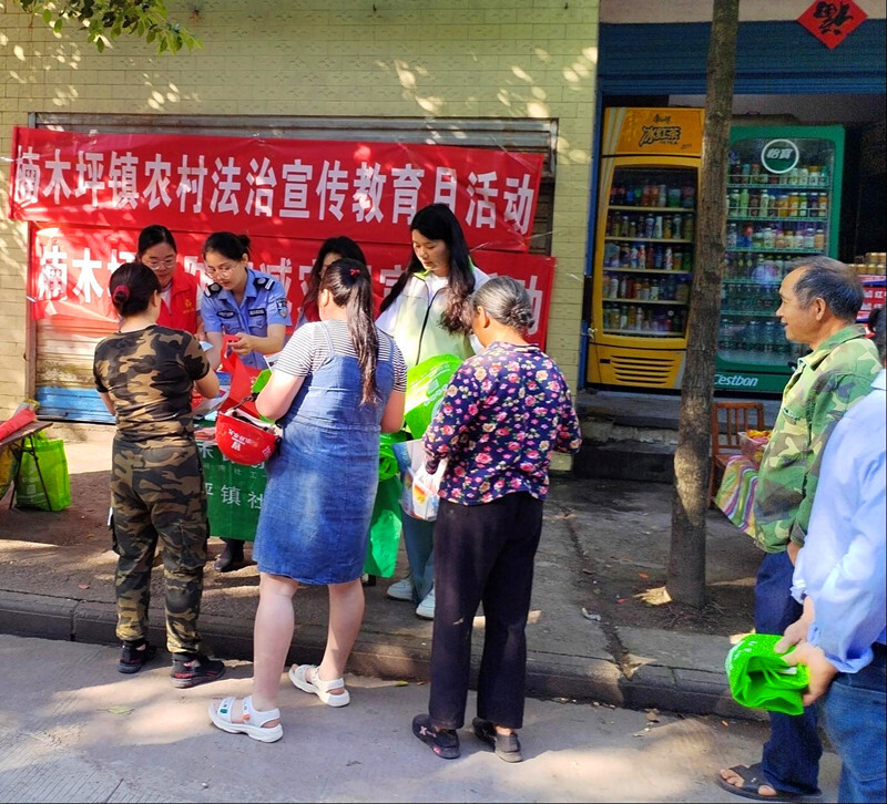 芷江司法局楠木坪司法所：普法宣传进农村，法治意识入人心