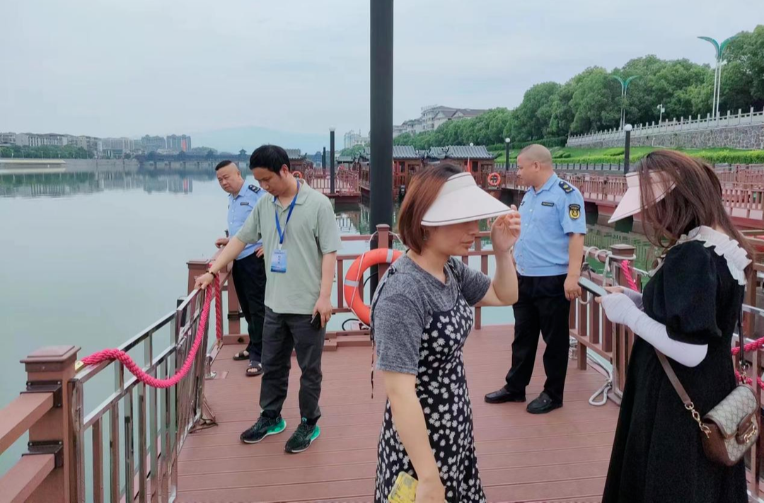 芷江交通运输局组织开展和平湖景区安全专项检查