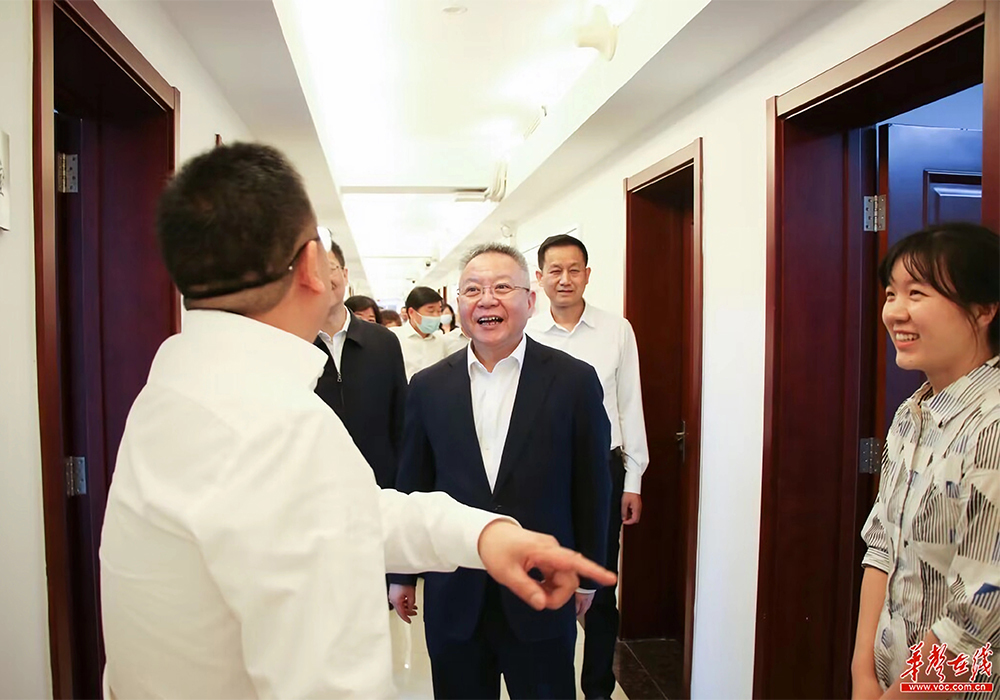沈晓明在省驻京有关单位调研