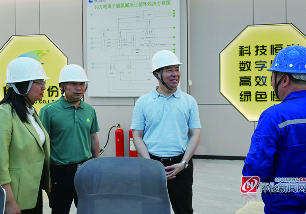 黎春秋在洪江区调研临港工业区布局工作